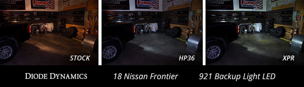 Diode Dynamics Backup LEDs for 2005-2021 Nissan Frontier (Pair), HP36 (210 lumens) - Apollo Off-Road