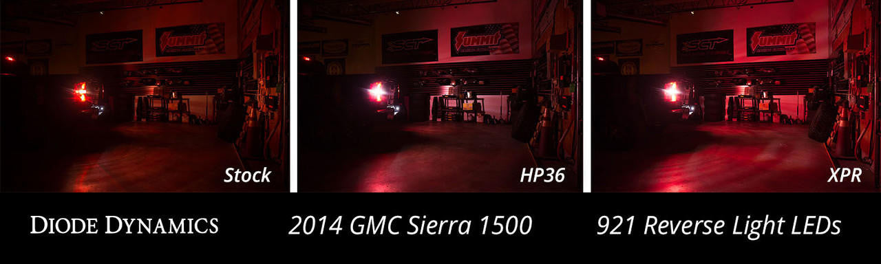 Diode Dynamics Backup LEDs for 2014-2021 GMC Sierra 1500 (Pair), HP5 (92 lumens) - Apollo Off-Road