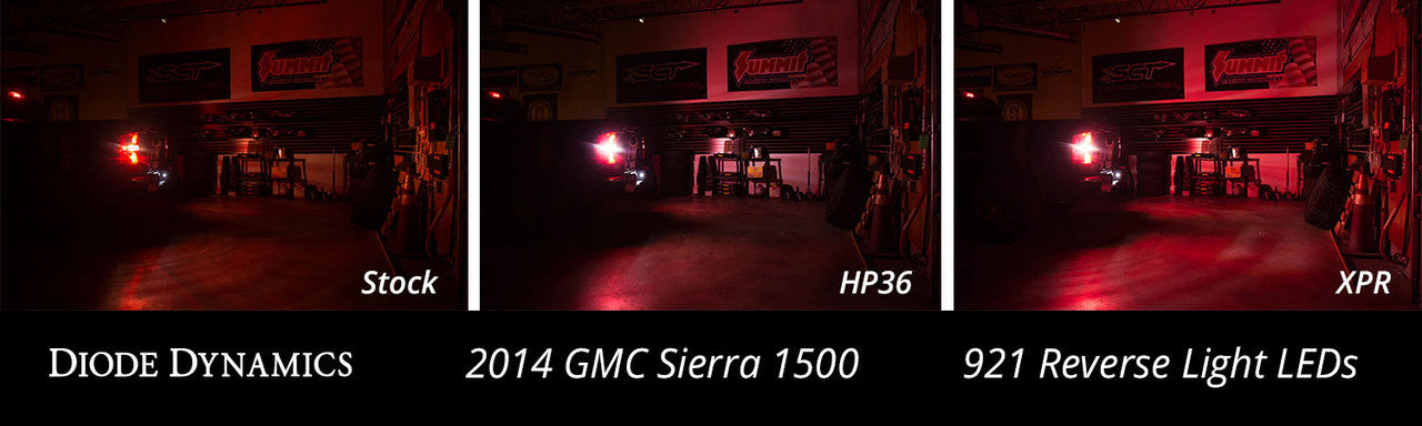 Diode Dynamics Backup LEDs for 2014-2021 GMC Sierra 1500 (Pair), XPR (720 lumens) - Apollo Off-Road