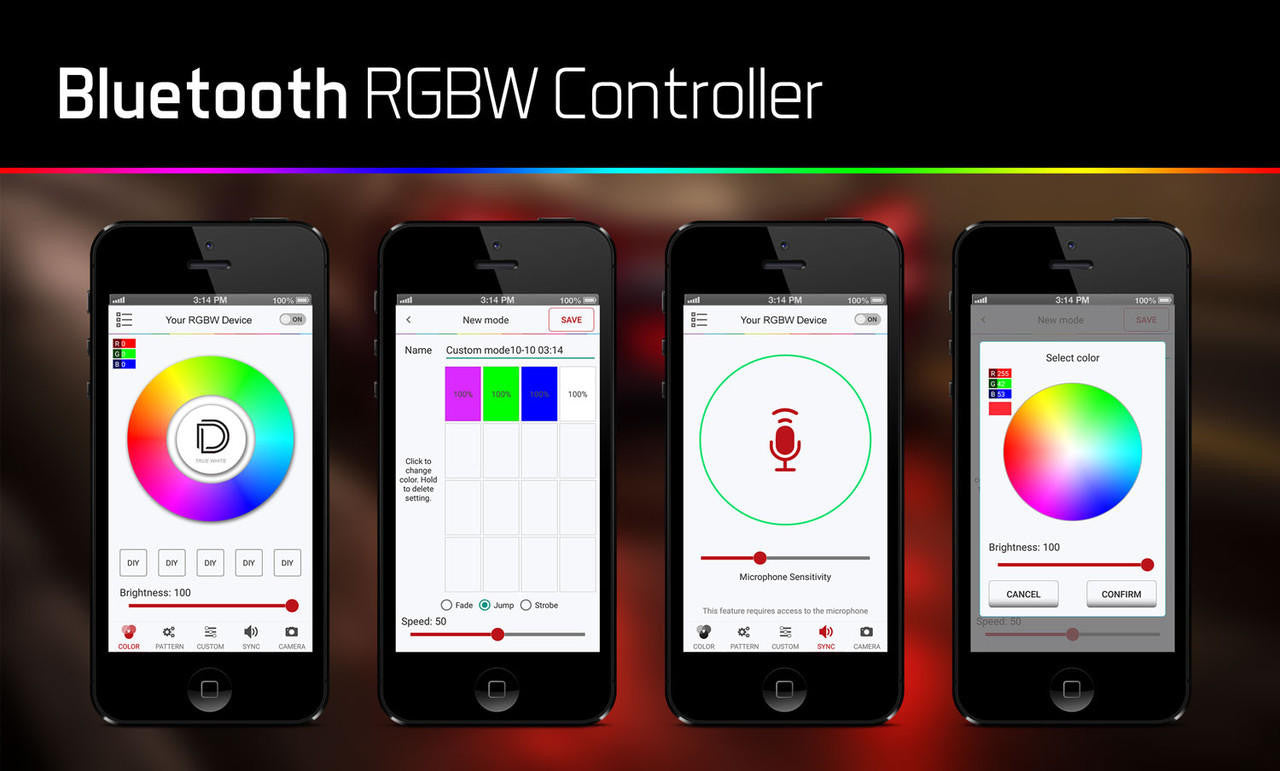 Diode Dynamics Bluetooth RGBW M8 Controller 1ch - Apollo Off-Road