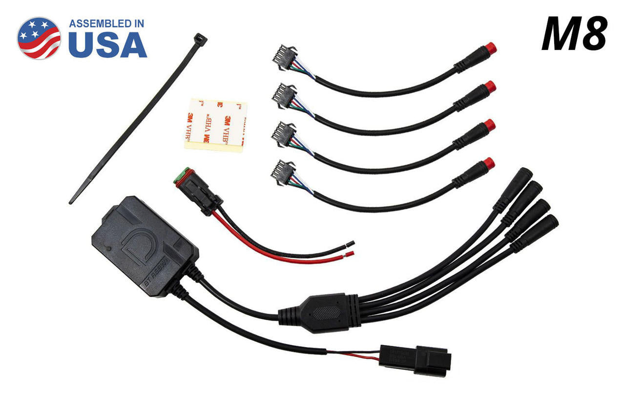 Diode Dynamics Bluetooth RGBW M8 Controller 1ch - Apollo Off-Road