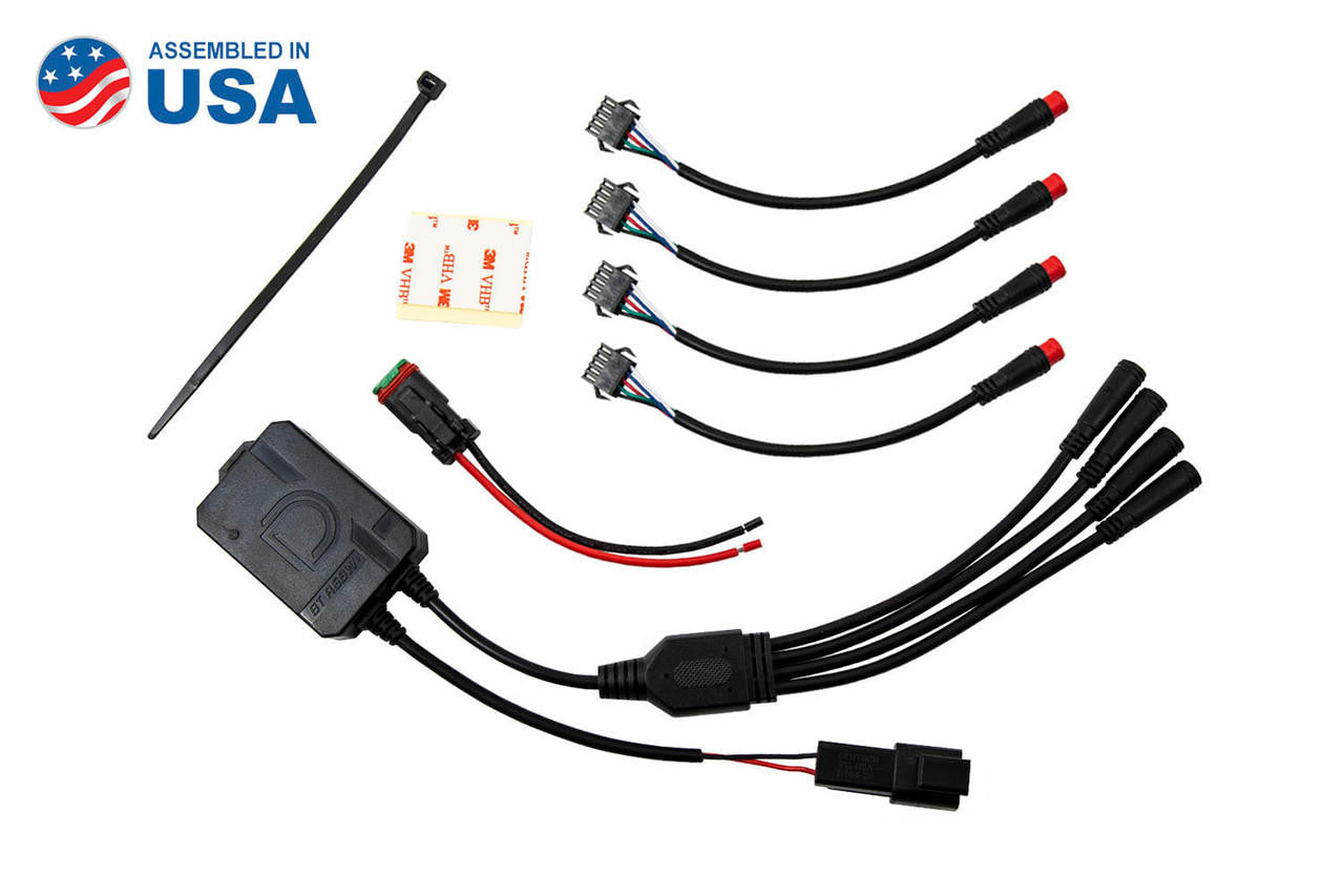 Diode Dynamics Bluetooth RGBW M8 Controller 1ch - Apollo Off-Road