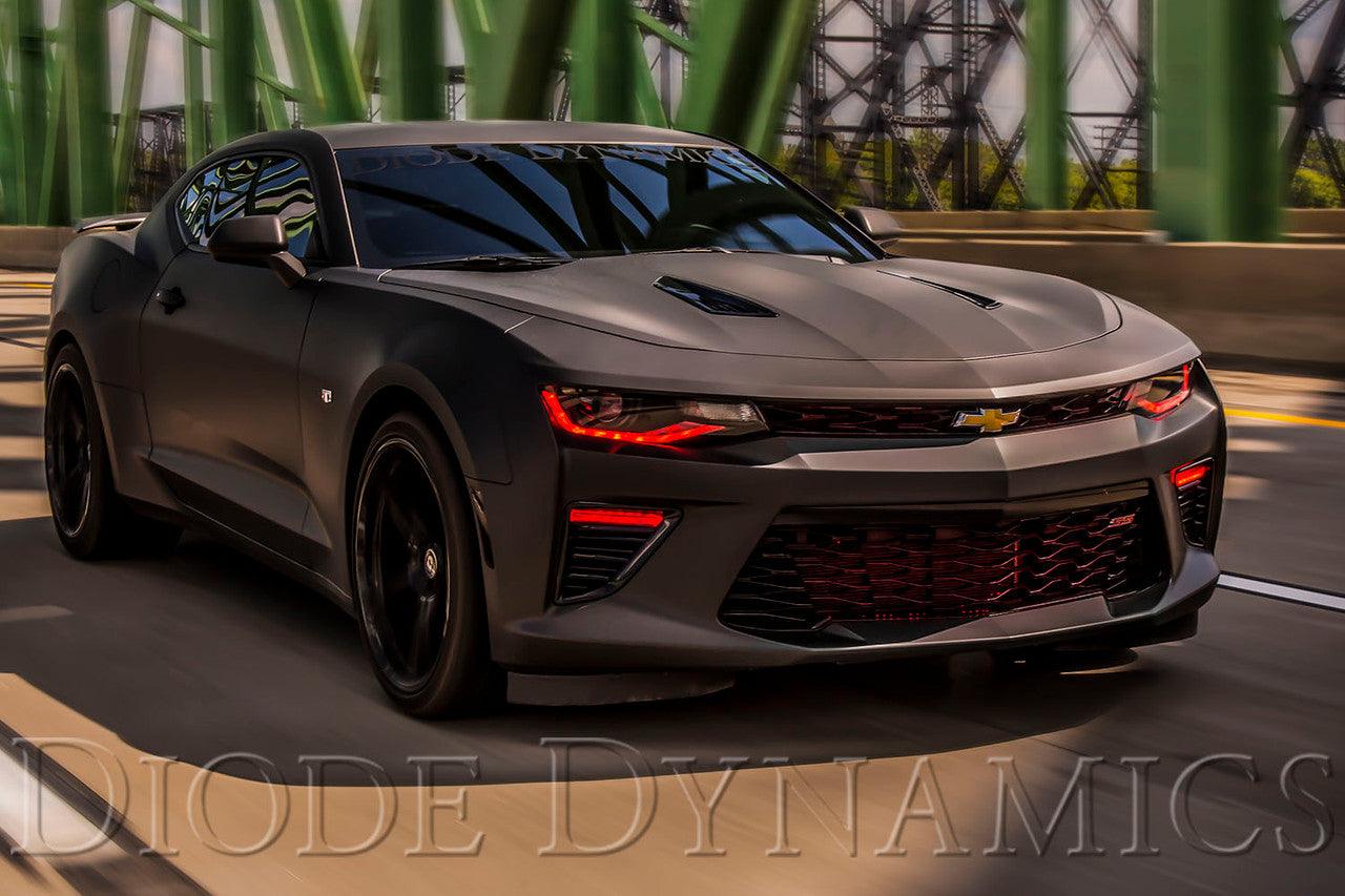 Diode Dynamics Camaro 2016-2018 RGBWA Upper DRL Boards - Apollo Off-Road