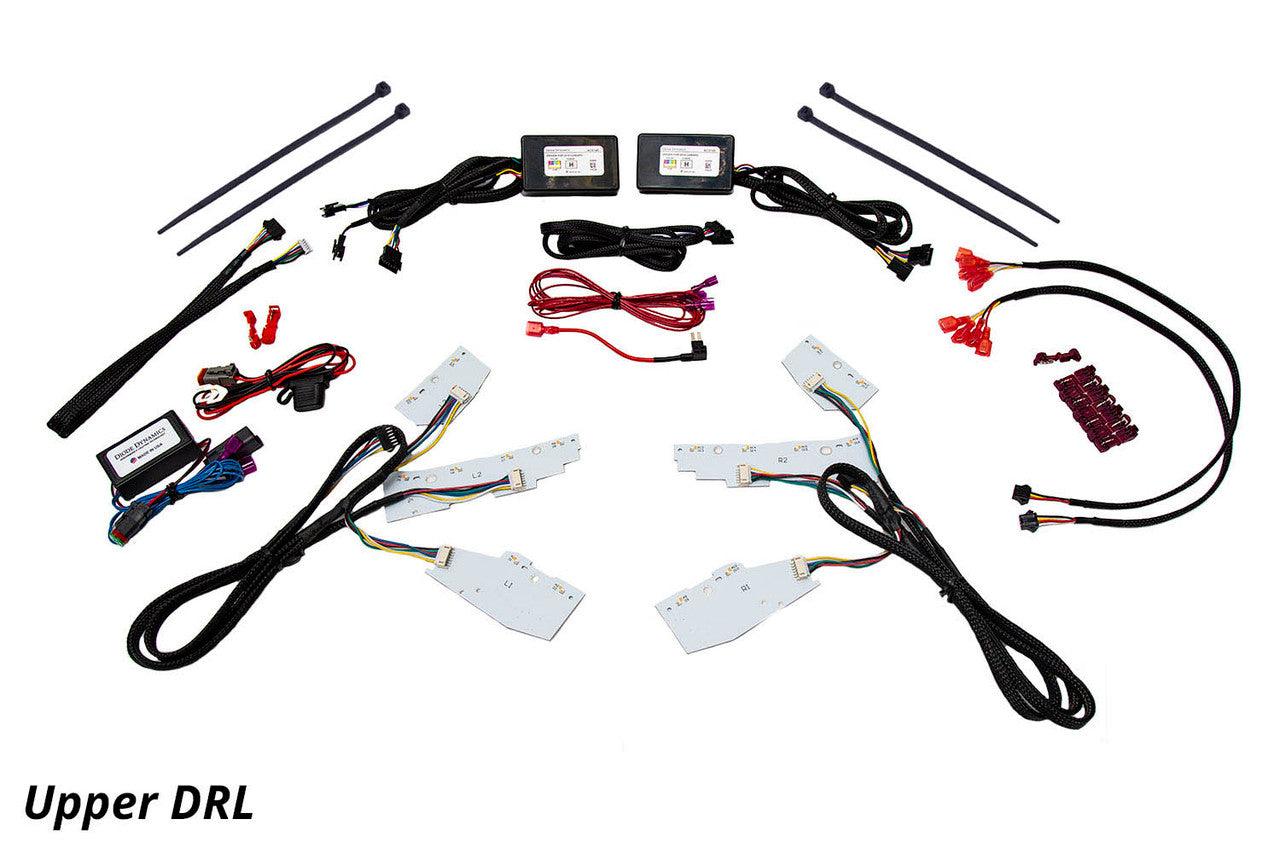 Diode Dynamics Camaro 2016-2018 RGBWA Upper DRL Boards - Apollo Off-Road