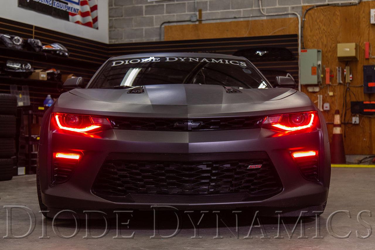 Diode Dynamics Camaro 2016-2018 RGBWA Upper DRL Boards - Apollo Off-Road