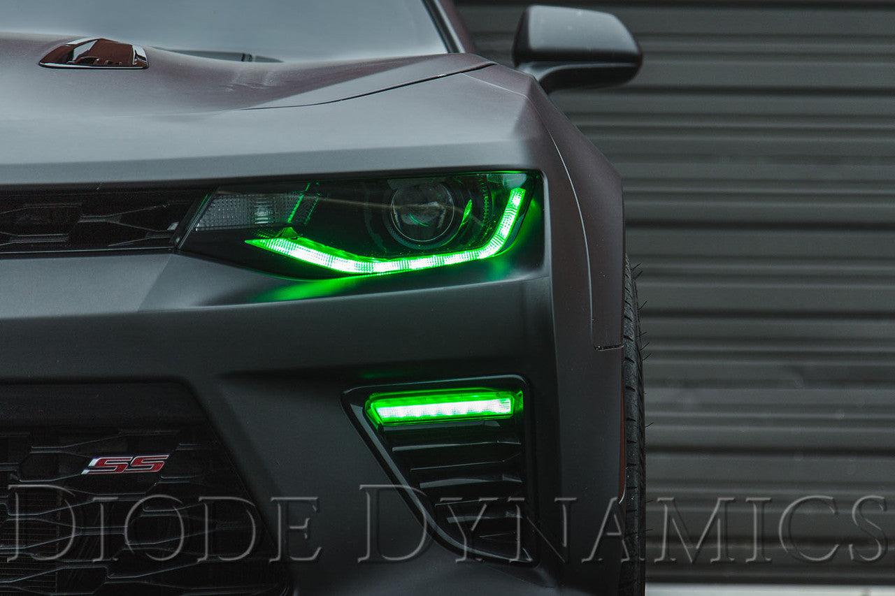 Diode Dynamics Camaro 2016-2018 RGBWA Upper DRL Boards - Apollo Off-Road