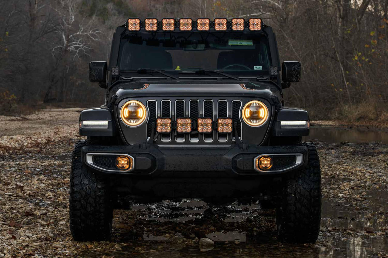 Diode Dynamics Elite Max LED Headlamps for 2020-2022 Jeep Gladiator - Apollo Off-Road