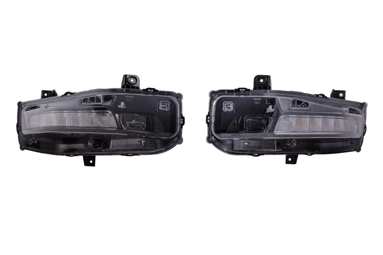Diode Dynamics Elite Series Combination Fog Lamp for 18-21 Ford Mustang Yellow Pair - Apollo Off-Road