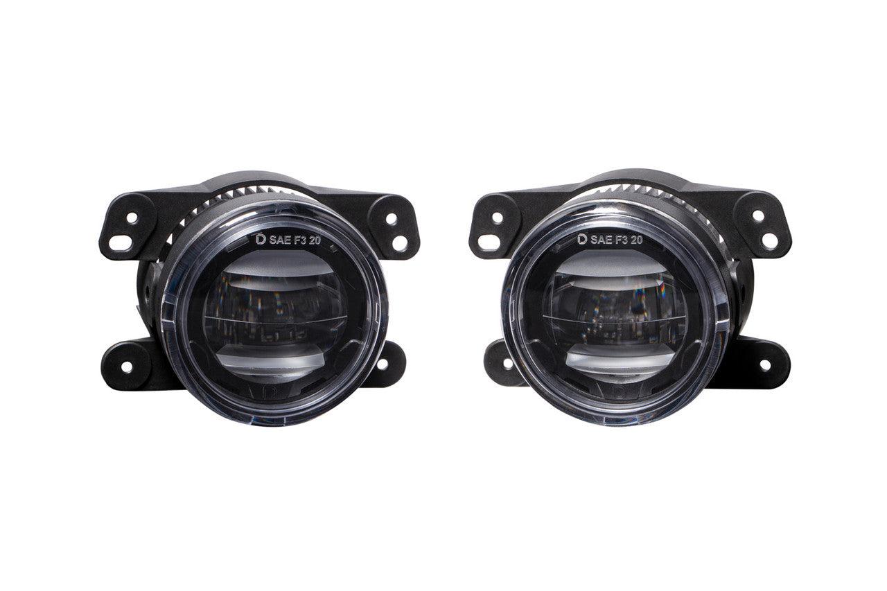 Diode Dynamics Elite Series Fog Lamps for 2006-2009 Chrysler PT Cruiser Pair Cool White 6000K - Apollo Off-Road