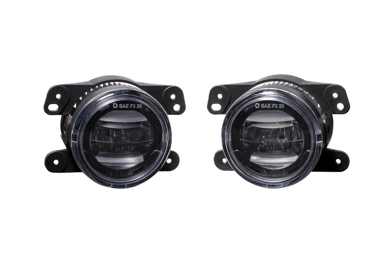 Diode Dynamics Elite Series Fog Lamps for 2006-2009 Chrysler PT Cruiser Pair Yellow 3000K - Apollo Off-Road