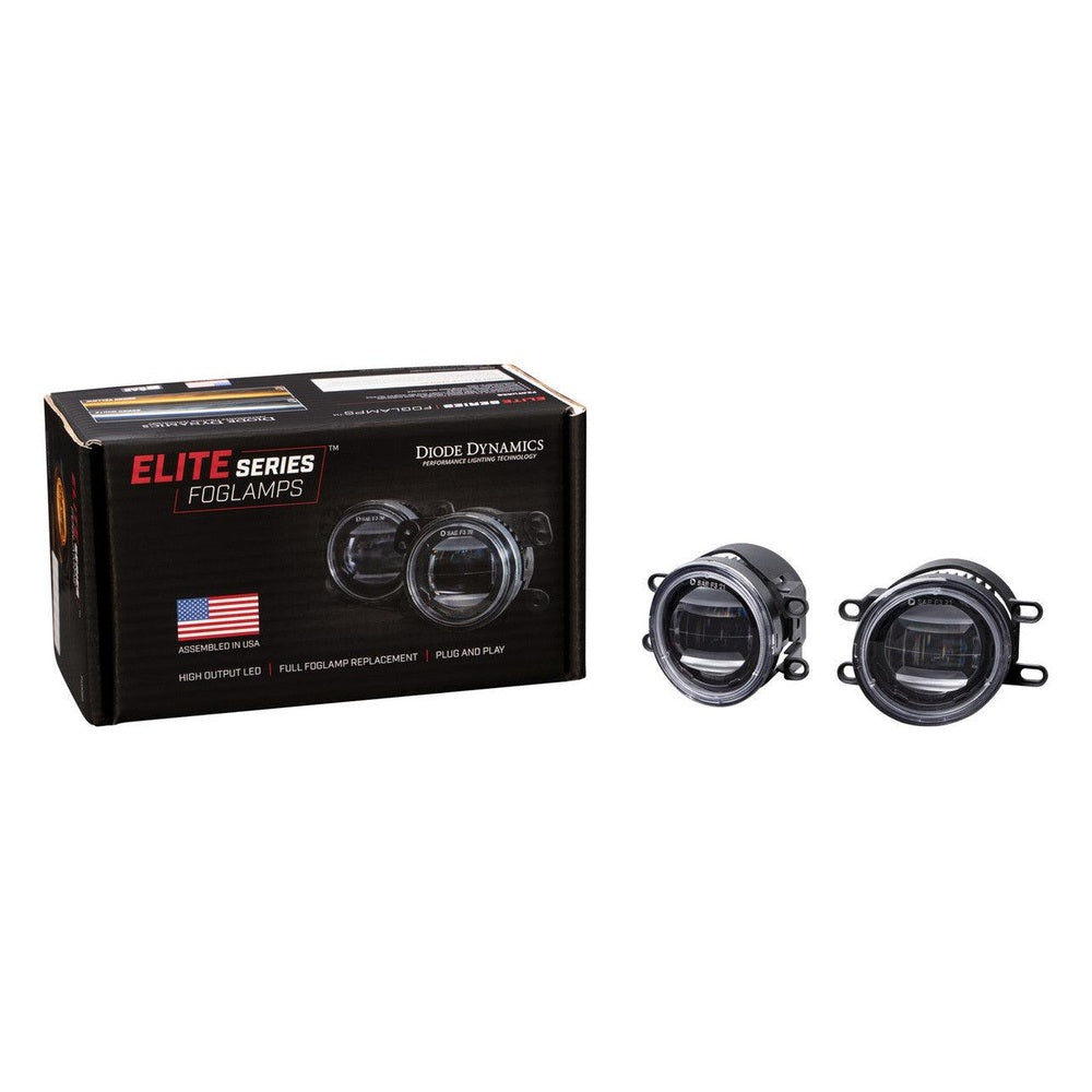 Diode Dynamics Elite Series Fog Lamps for 2007-2008 Toyota Solara Pair Cool White 6000K - Apollo Off-Road