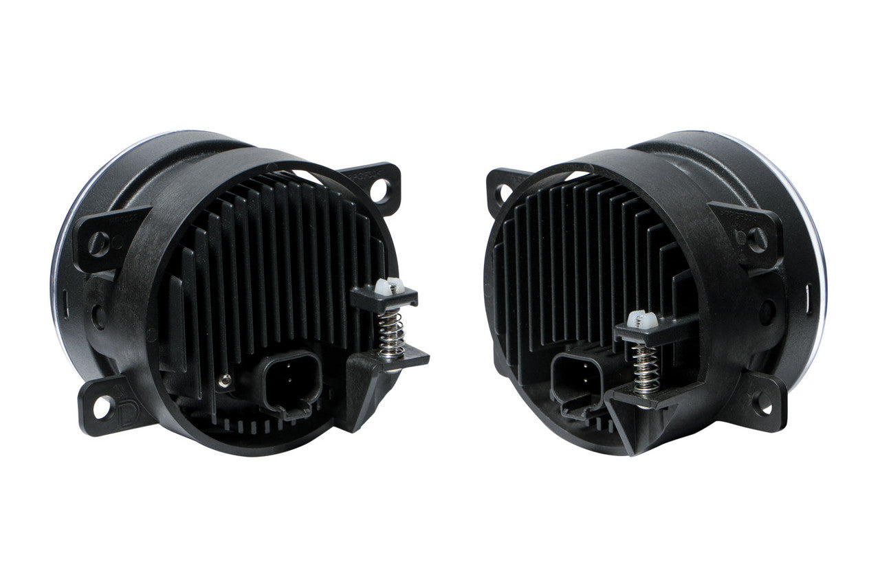 Diode Dynamics Elite Series Fog Lamps for 2007-2012 Nissan Sentra Pair Yellow 3000K - Apollo Off-Road