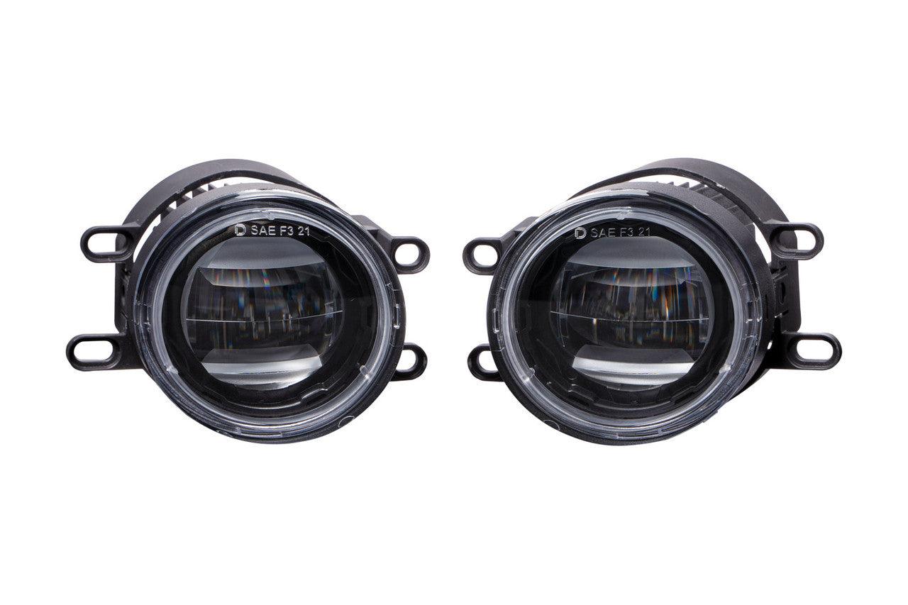 Diode Dynamics Elite Series Fog Lamps for 2008-2010 Toyota Highlander Pair Cool White 6000K - Apollo Off-Road