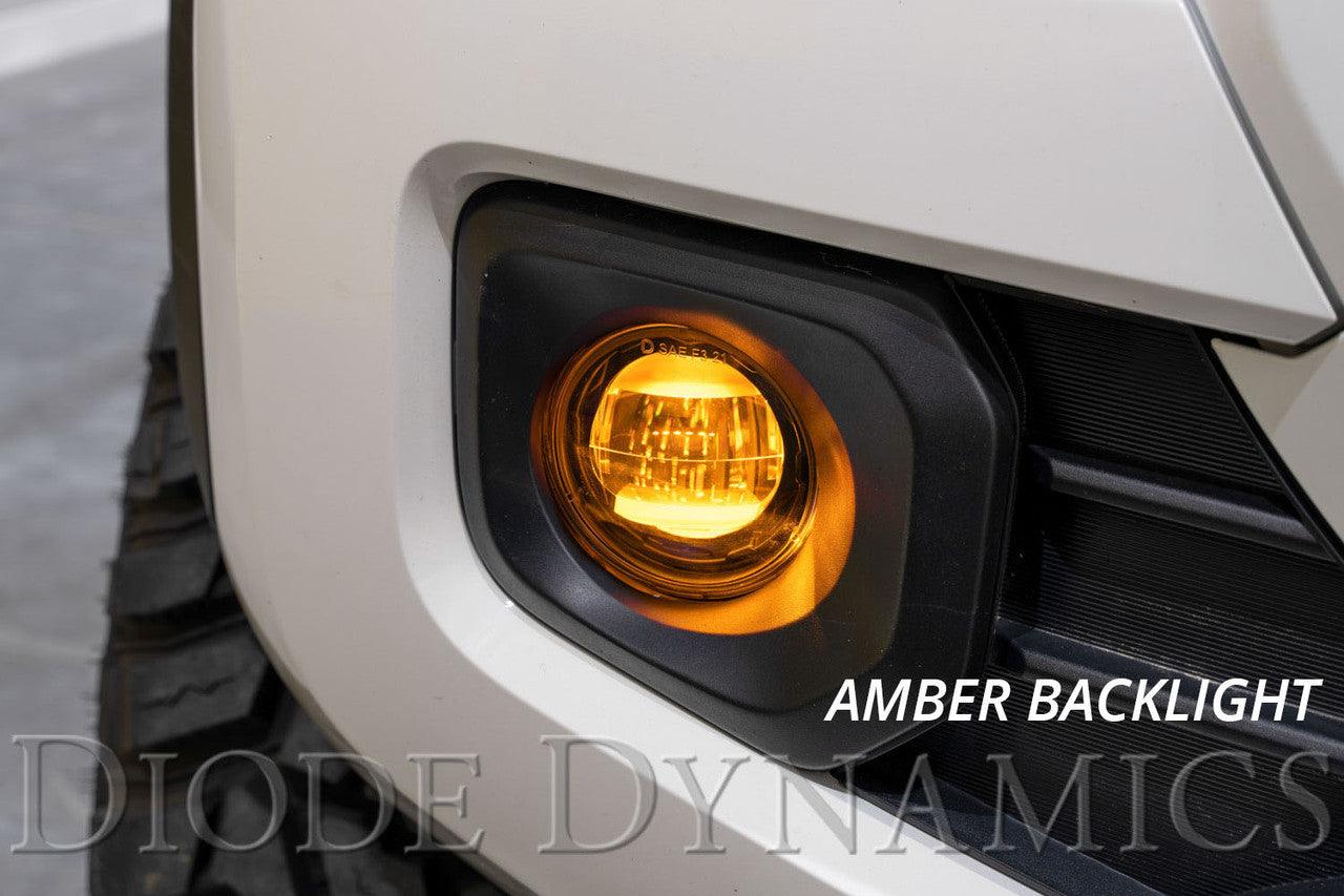 Diode Dynamics Elite Series Fog Lamps for 2008-2010 Toyota Highlander Pair Cool White 6000K - Apollo Off-Road