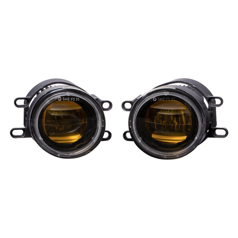 Diode Dynamics Elite Series Fog Lamps for 2008-2014 Lexus IS F Pair Yellow 3000K - Apollo Off-Road