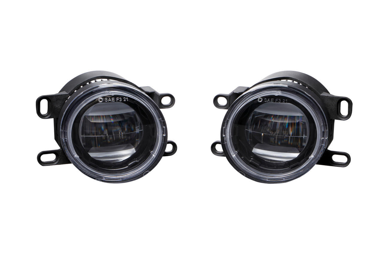 Diode Dynamics Elite Series Fog Lamps for 2010-2016 Toyota Sienna Pair Cool White 6000K - Apollo Off-Road
