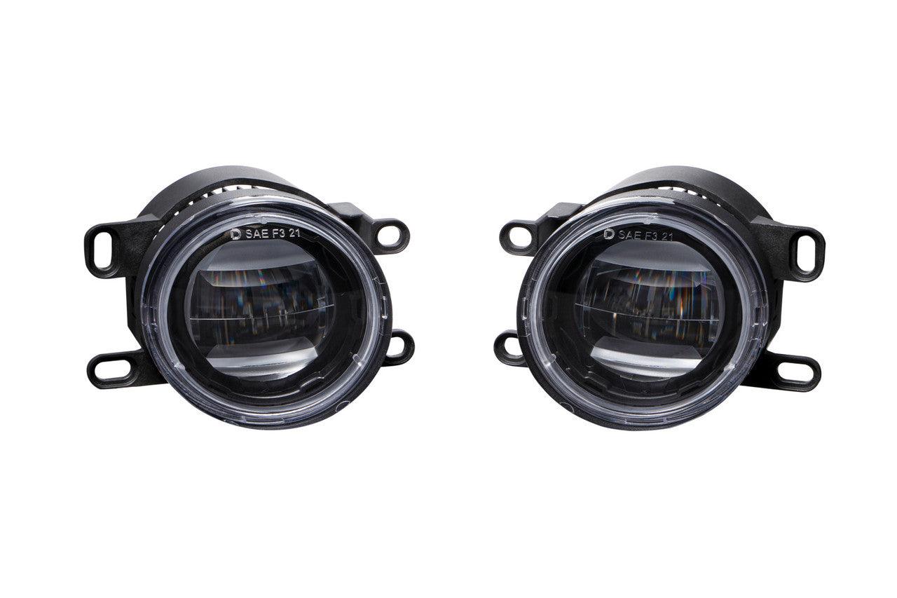 Diode Dynamics Elite Series Fog Lamps for 2010-2016 Toyota Sienna Pair Yellow 3000K - Apollo Off-Road