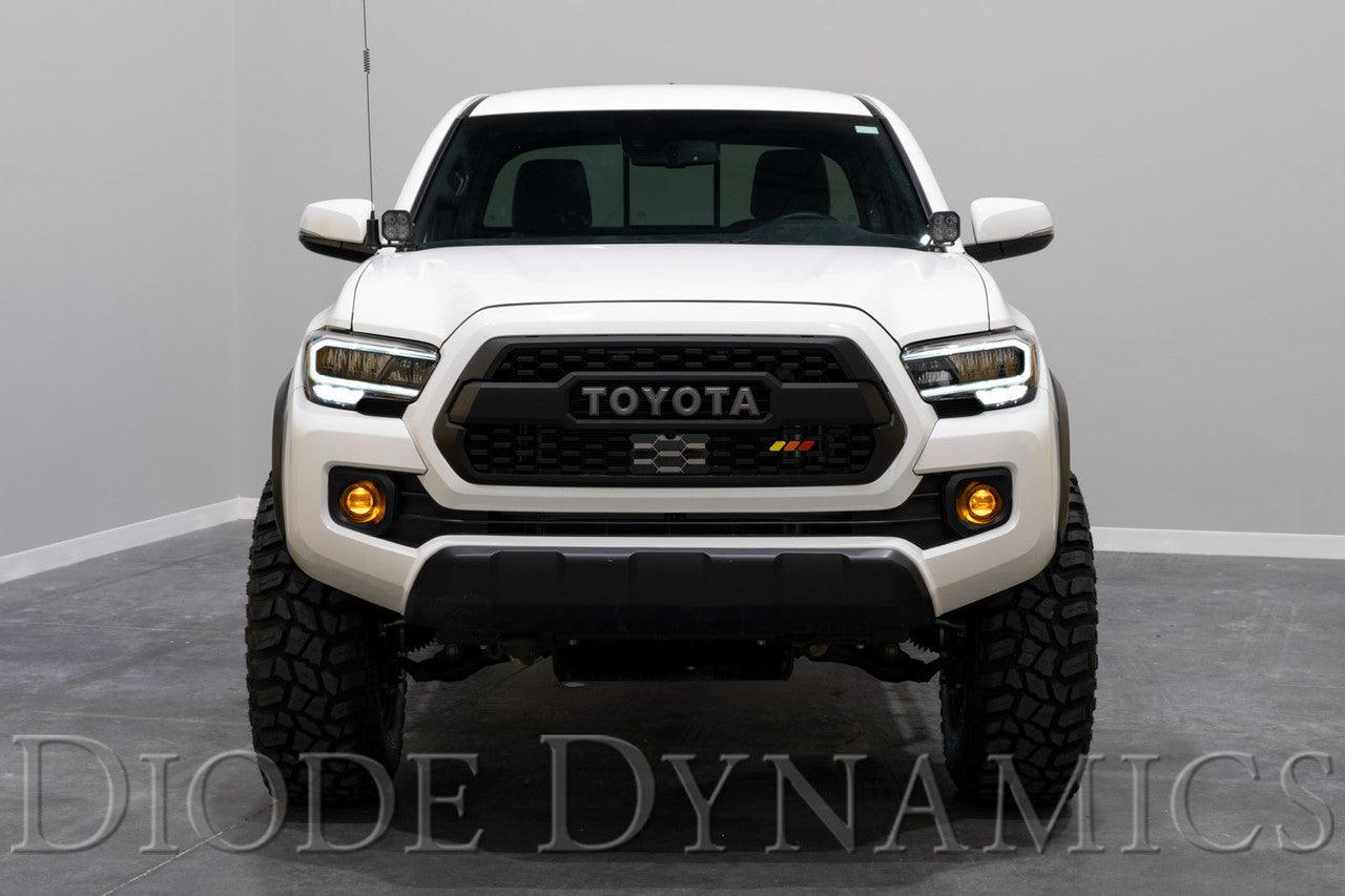 Diode Dynamics Elite Series Fog Lamps for 2013-2021 Toyota Tacoma Pair Cool White 6000K - Apollo Off-Road