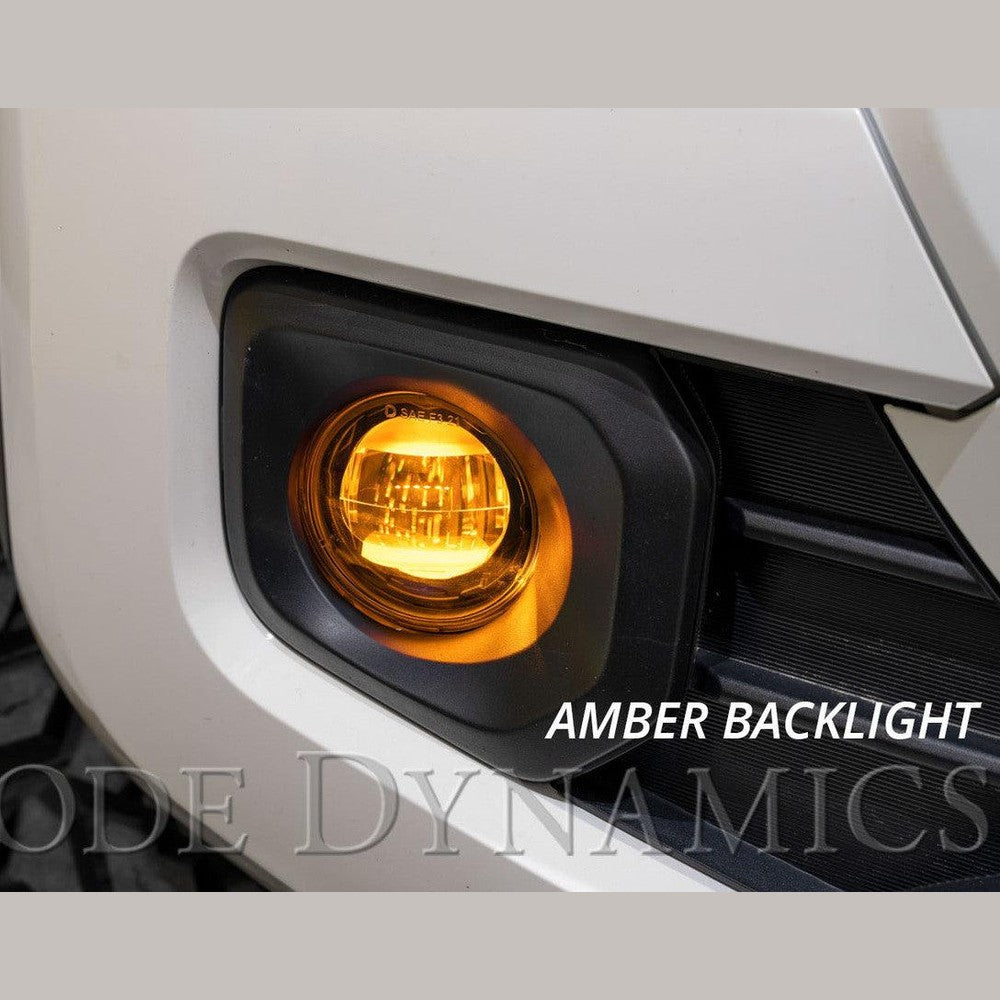 Diode Dynamics Elite Series Fog Lamps for 2013-2021 Toyota Tacoma Pair Yellow 3000K - Apollo Off-Road