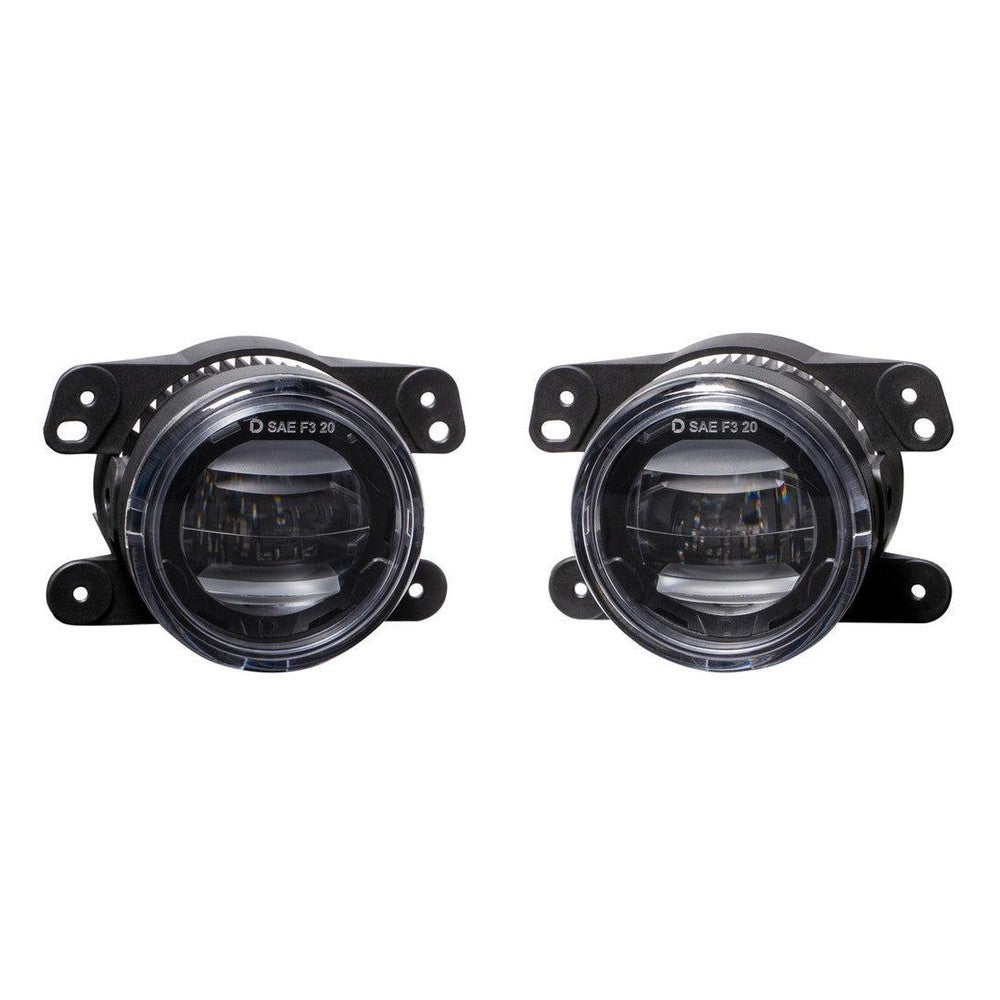 Diode Dynamics Elite Series Fog Lamps for 2014-2017 Jeep Cherokee Pair Cool White 6000K - Apollo Off-Road
