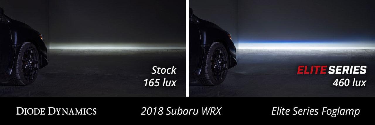 Diode Dynamics Elite Series Fog Lamps for 2015-2021 Subaru WRX Pair Yellow 3000K - Apollo Off-Road
