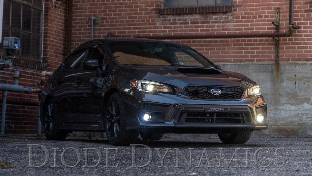 Diode Dynamics Elite Series Fog Lamps for 2015-2021 Subaru WRX Pair Yellow 3000K - Apollo Off-Road