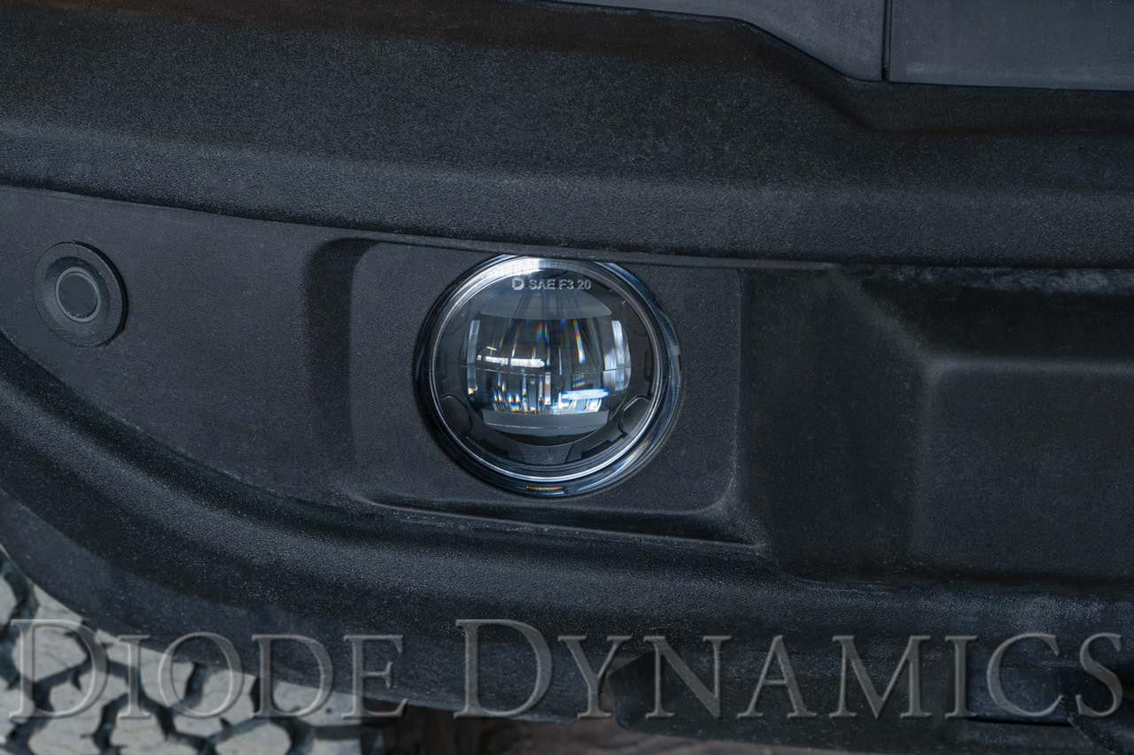 Diode Dynamics Elite Series Fog Lamps for 2017-2019 Nissan Titan Pair Cool White 6000K - Apollo Off-Road