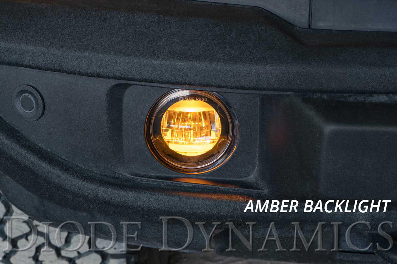 Diode Dynamics Elite Series Fog Lamps for 2017-2019 Nissan Titan Pair Cool White 6000K - Apollo Off-Road