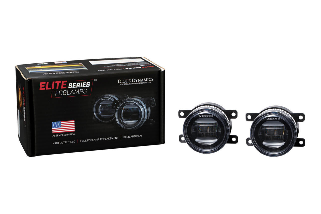 Diode Dynamics Elite Series Fog Lamps for 2017-2019 Nissan Titan Pair Cool White 6000K - Apollo Off-Road