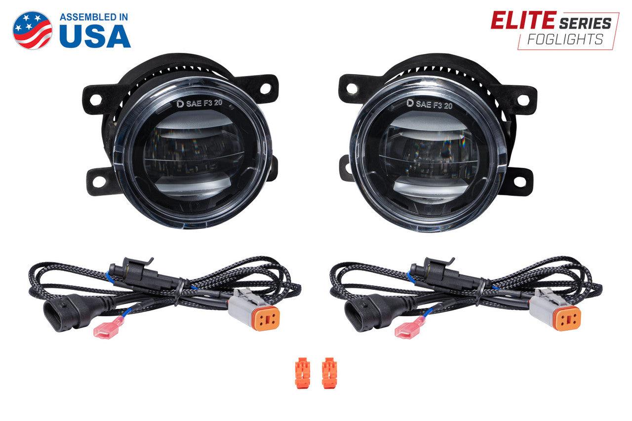 Diode Dynamics Elite Series Fog Lamps for 2021+ Ford Bronco, Pair Cool White 6000K - Apollo Off-Road