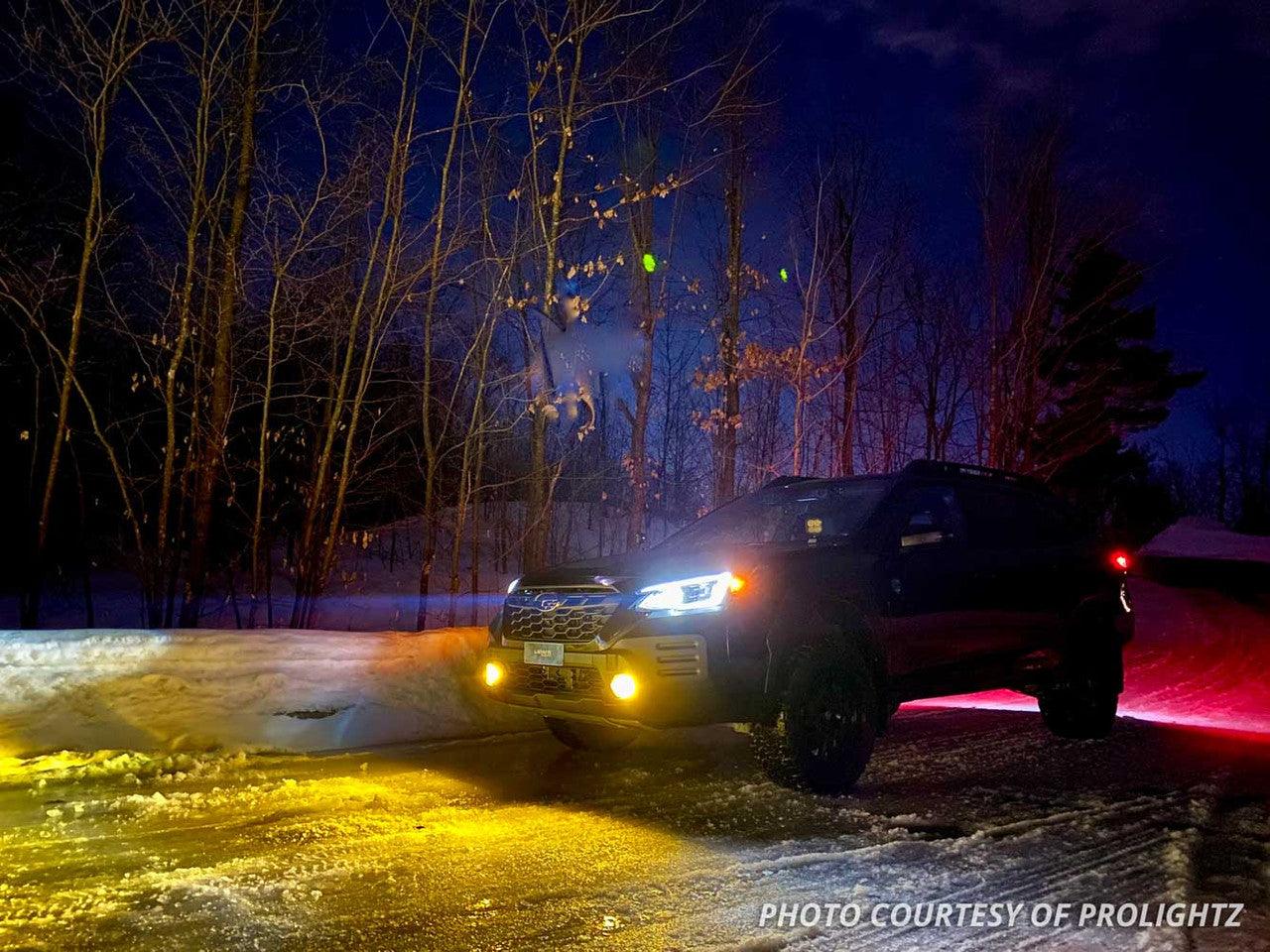 Diode Dynamics Elite Series Fog Lamps for 2022 Subaru Outback Wilderness Pair Cool White 6000K - Apollo Off-Road