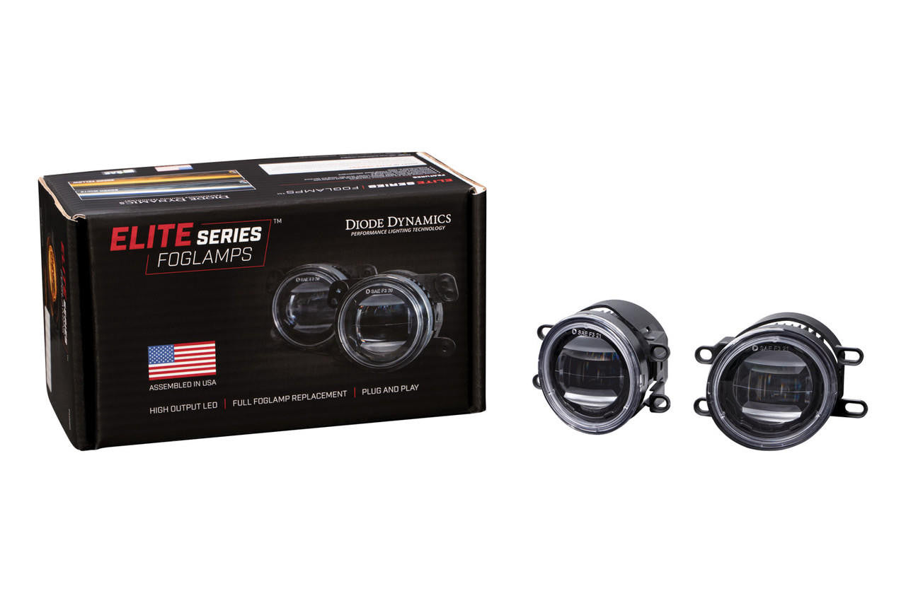 Diode Dynamics Elite Series Type B Fog Lamps, White Pair - Apollo Off-Road