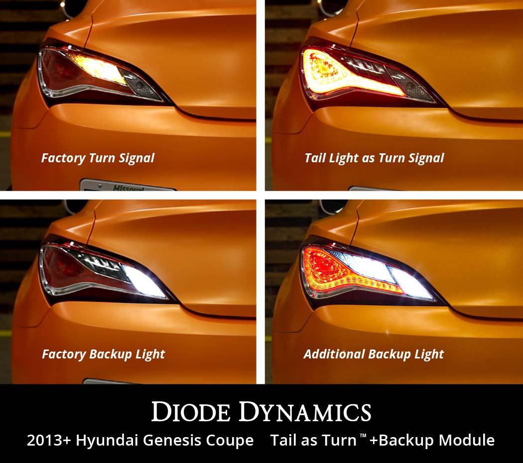 Diode Dynamics Genesis Coupe Tail as Turn +Backup Module 13-16 Hyundai Genesis Coupe - Apollo Off-Road