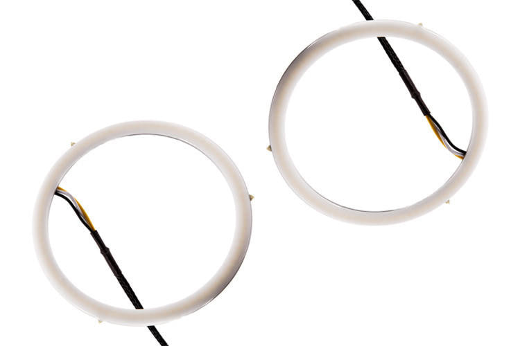 Diode Dynamics Halo Lights LED 110mm Switchback Pair - Apollo Off-Road
