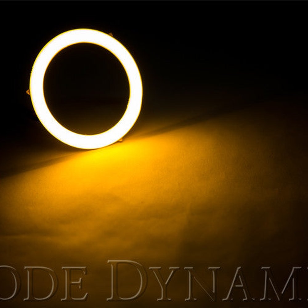 Diode Dynamics Halo Lights LED 70mm Switchback Pair - Apollo Off-Road