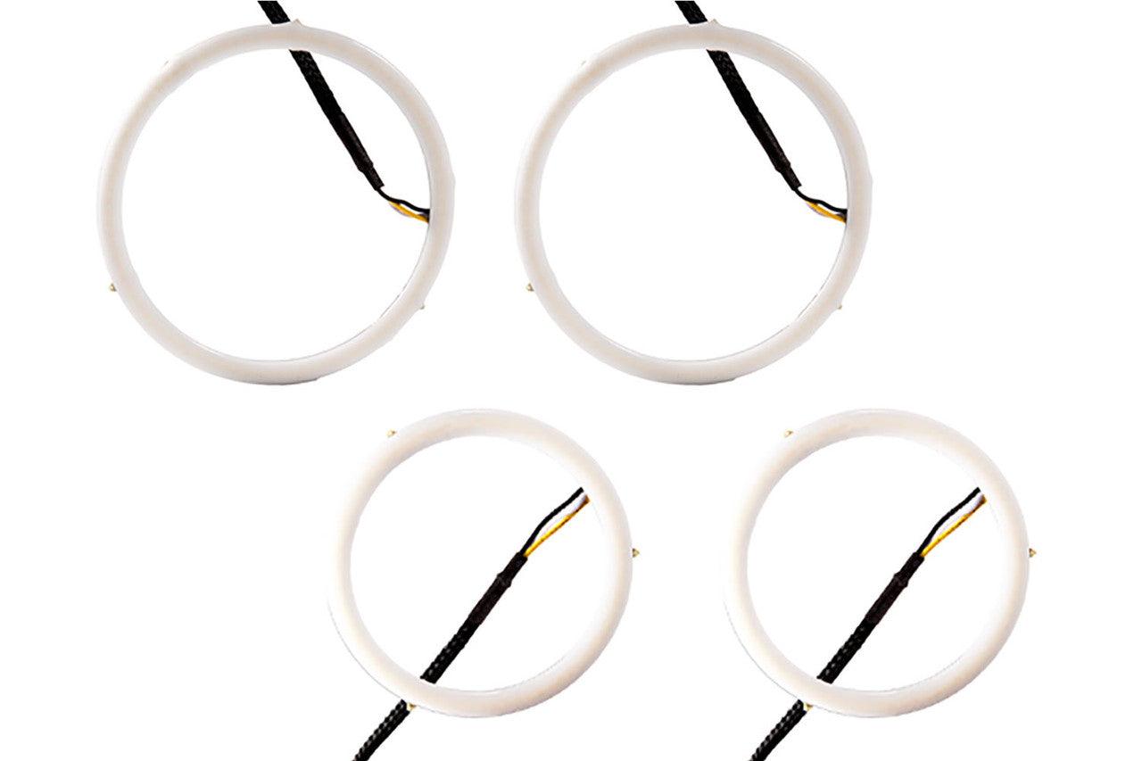 Diode Dynamics Halo Lights LED 90mm-120mm White Four - Apollo Off-Road