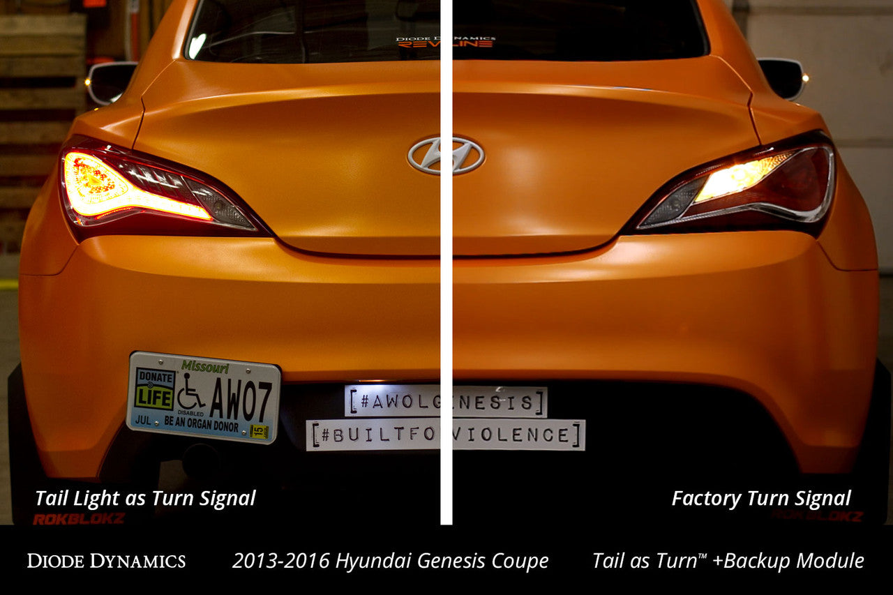 Diode Dynamics Hyundai Genesis Coupe Tail as Turn Kit w- Backup Stage 1 - Apollo Off-Road