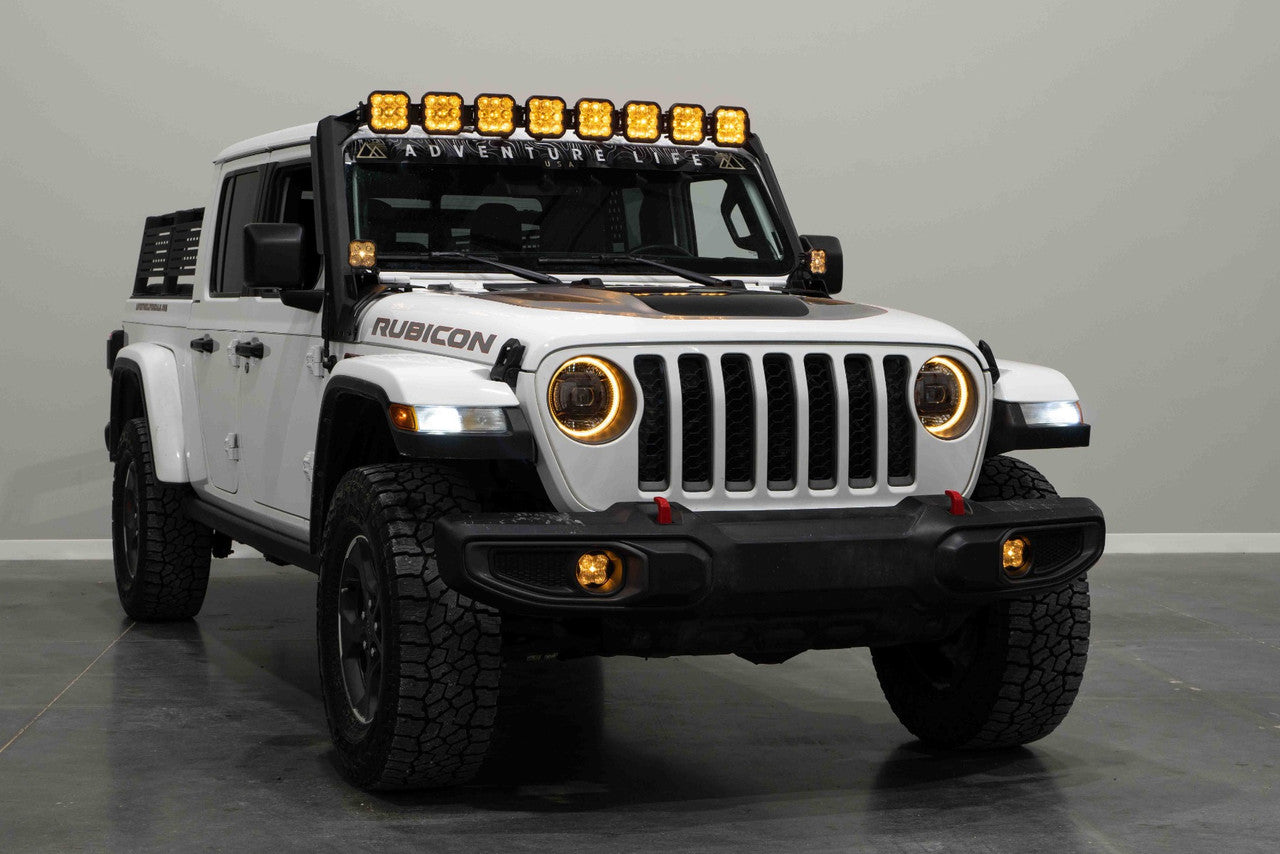 Diode Dynamics Jeep JL SS5 Sport CrossLink Windshield Yellow Combo Lightbar Kit - Apollo Off-Road