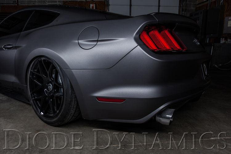 Diode Dynamics LED Sidemarkers for 2015-2021 EU-AU Ford Mustang, Red (Pair) - Apollo Off-Road