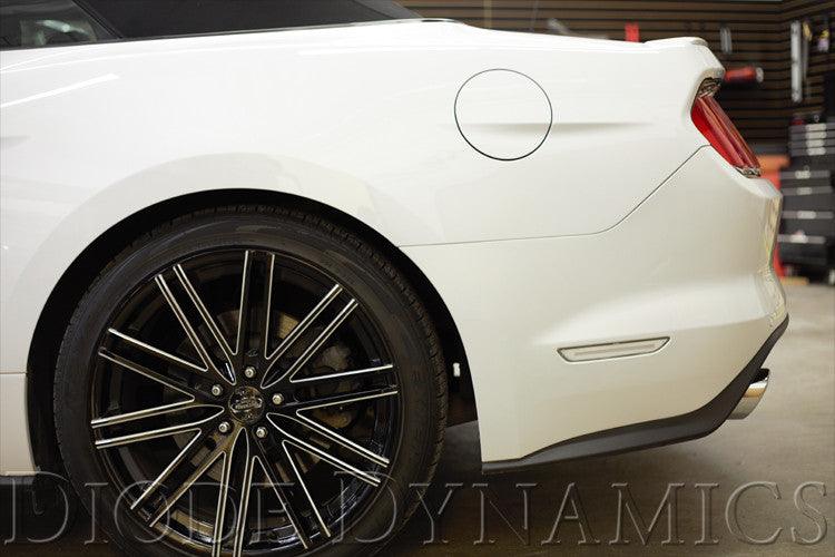 Diode Dynamics LED Sidemarkers for 2015-2021 EU-AU Ford Mustang, Red (Pair) - Apollo Off-Road