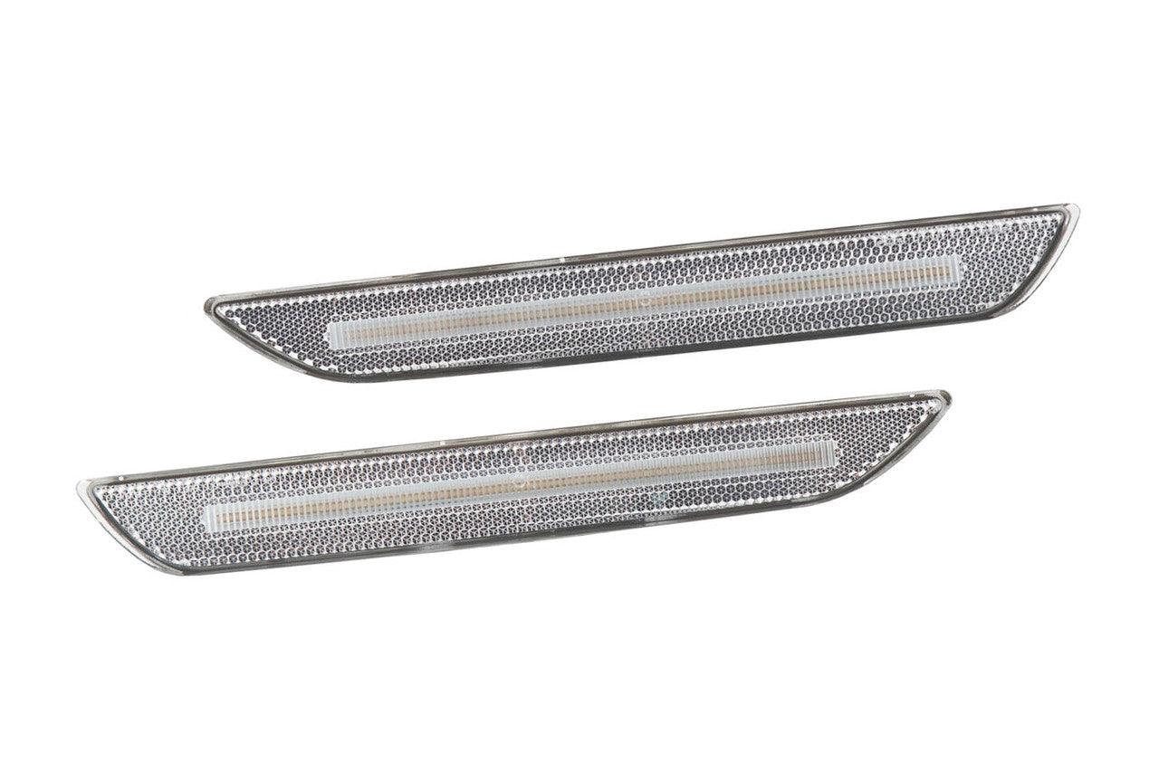 Diode Dynamics LED Sidemarkers for 2015-2023 Ford Mustang, Clear (Set) - Apollo Off-Road