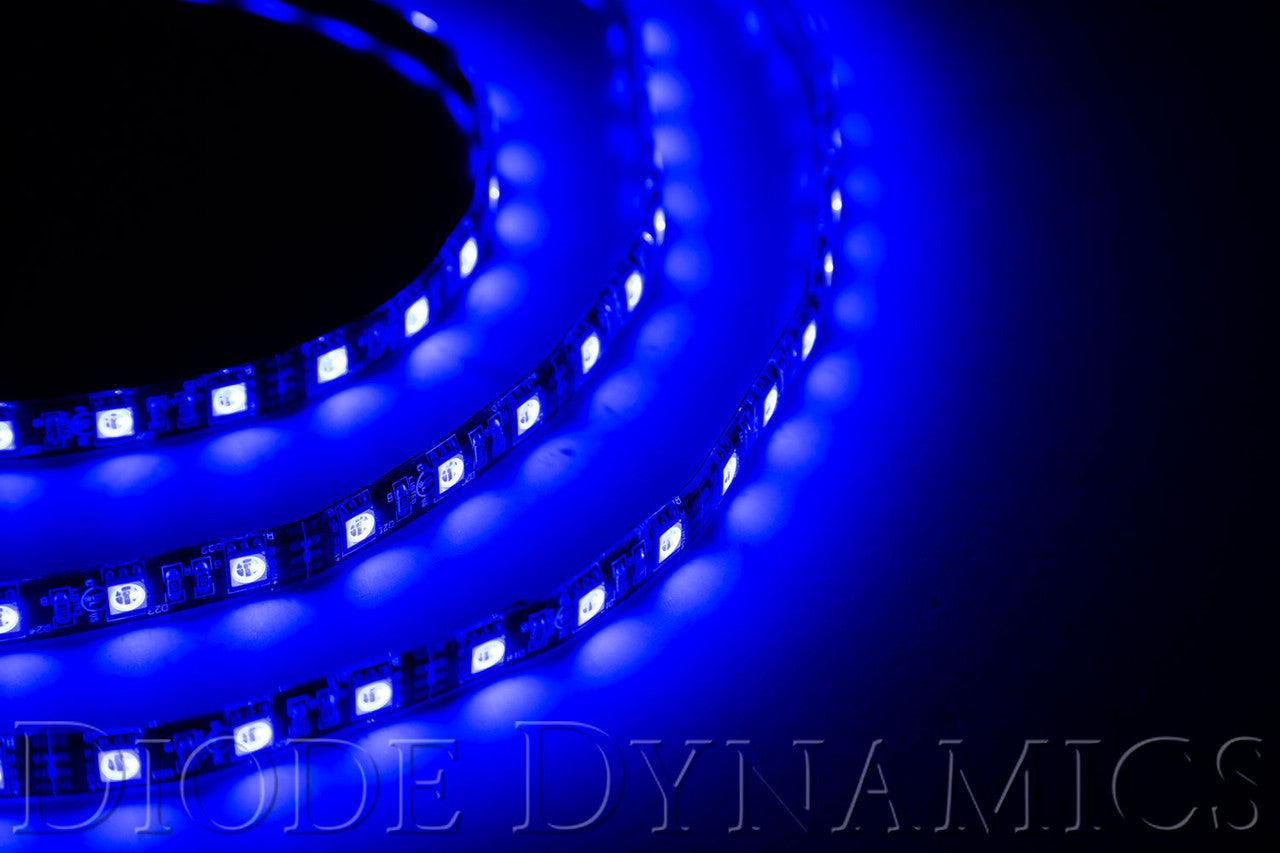 Diode Dynamics LED Strip Lights Blue 50cm Strip SMD30 WP - Apollo Off-Road