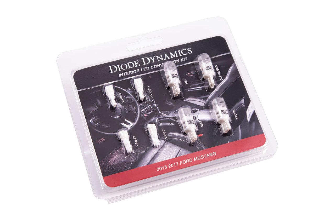 Diode Dynamics Mustang Interior Light Kit 15-17 Mustang Stage 1 Red - Apollo Off-Road