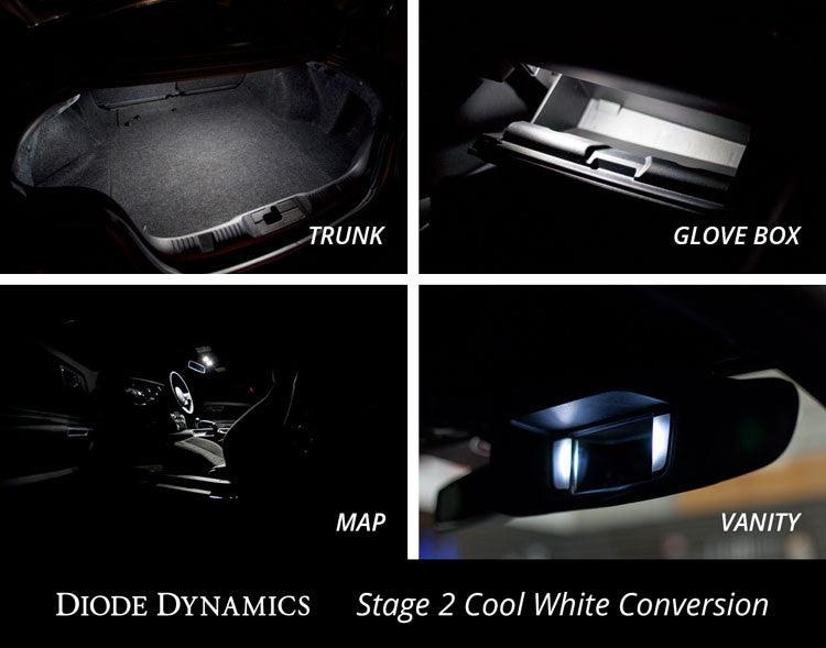 Diode Dynamics Mustang Interior Light Kit 15-17 Mustang Stage 1 Red - Apollo Off-Road