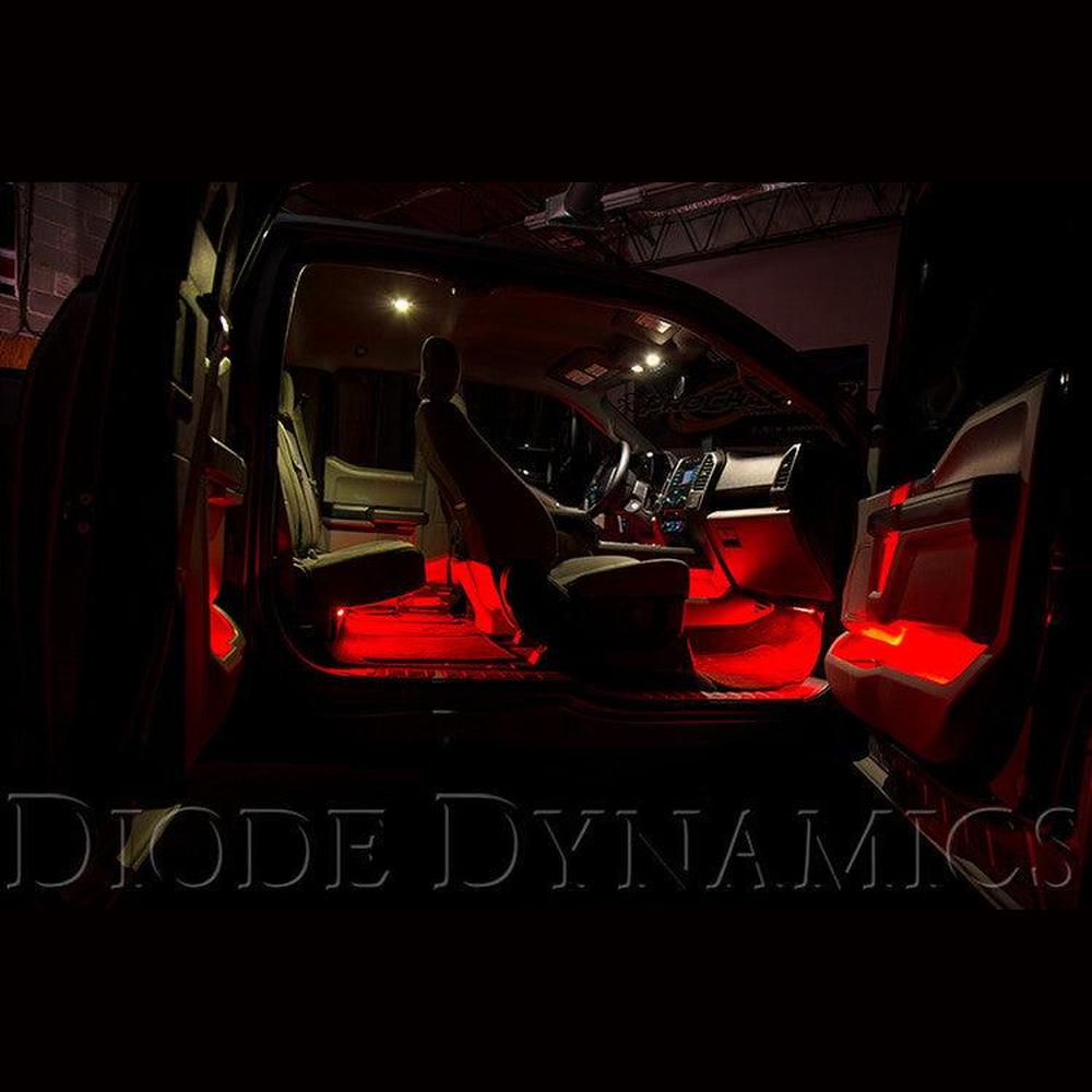 Diode Dynamics Red LED Footwell Kit - Apollo Off-Road