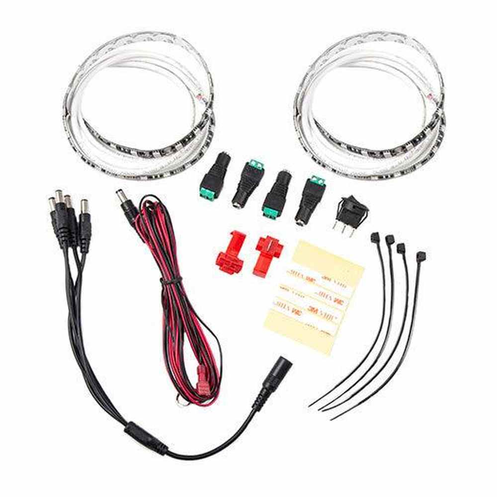 Diode Dynamics Red LED Footwell Kit - Apollo Off-Road
