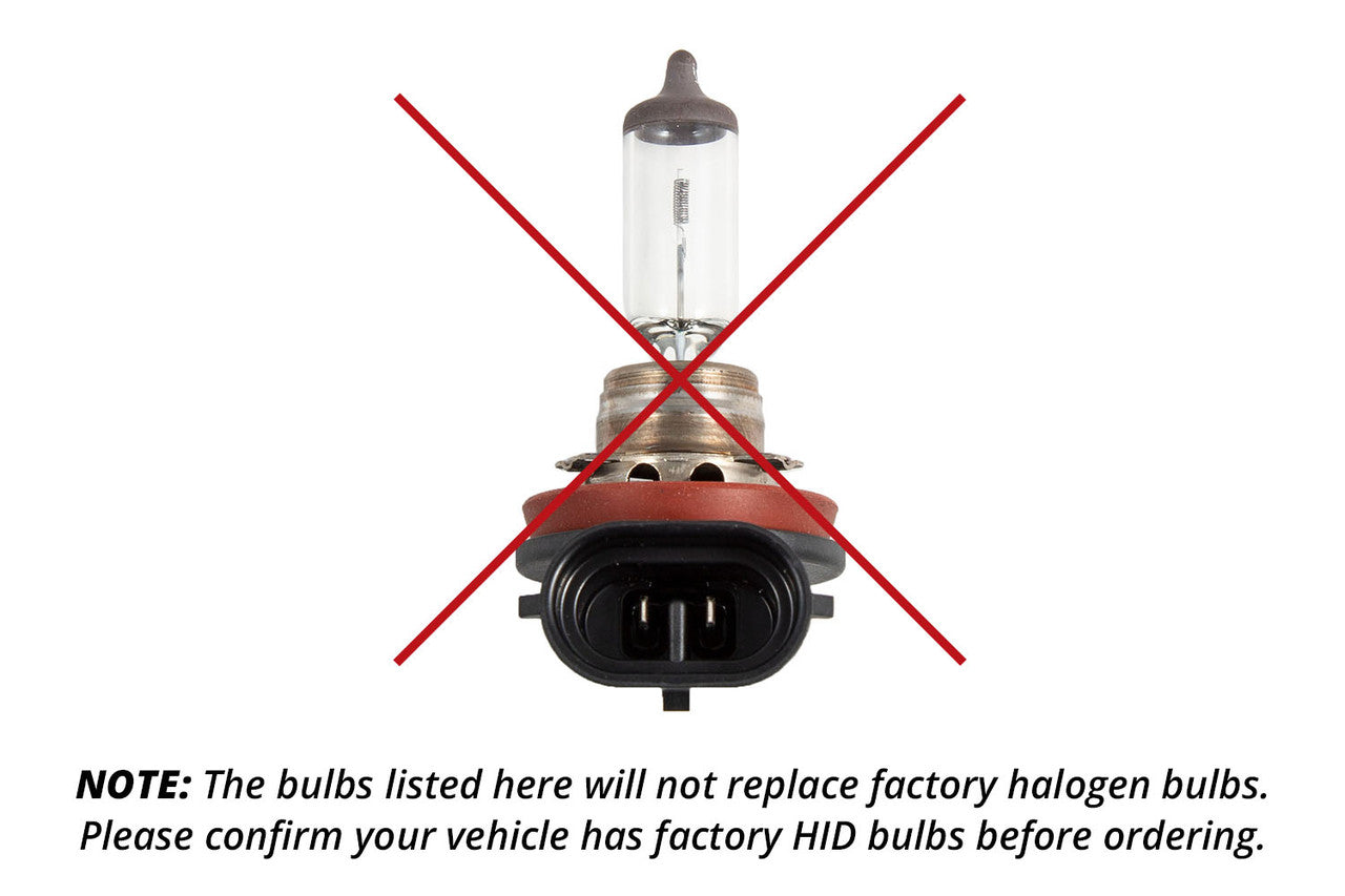 Diode Dynamics Replacement OEM HID Bulbs for 2017-2018 Kia Forte5 Pair 4300K - Apollo Off-Road