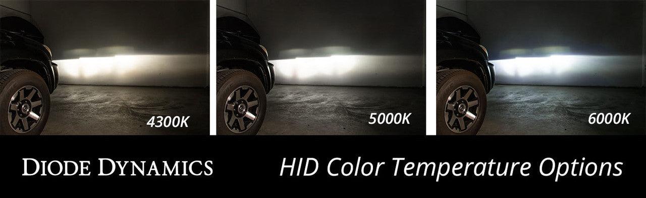 Diode Dynamics Replacement OEM HID Bulbs for 2017 Kia Forte Sedan Pair 6000K - Apollo Off-Road