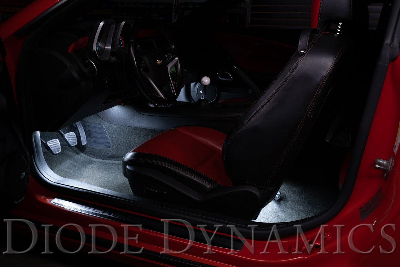 Diode Dynamics RGBW Footwell Strip Kit 2pc Multicolor - Apollo Off-Road