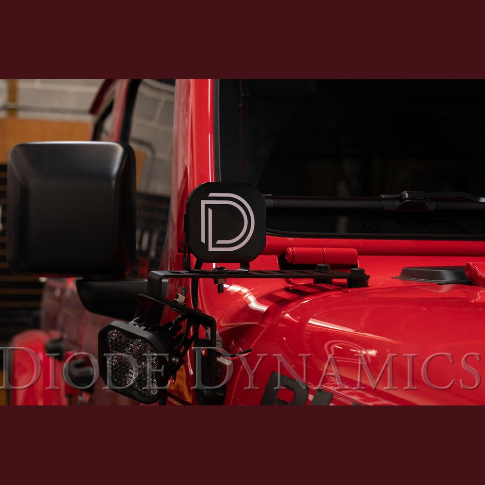 Diode Dynamics SS3 Cover Standard Black - Apollo Off-Road